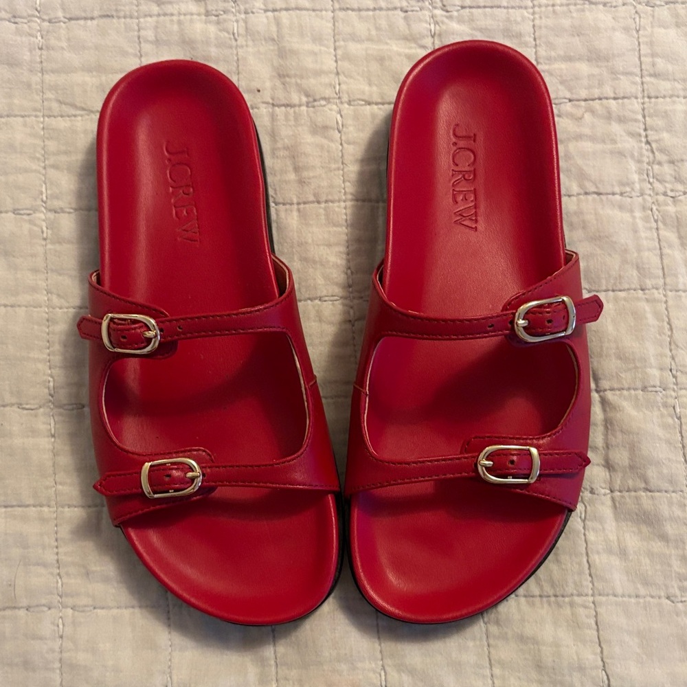 J. Crew Colbie two strap sandal!